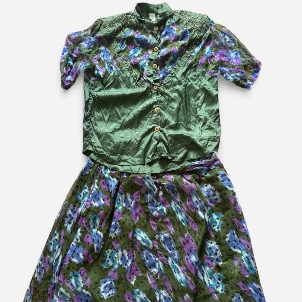 Vintage Floral Outfit